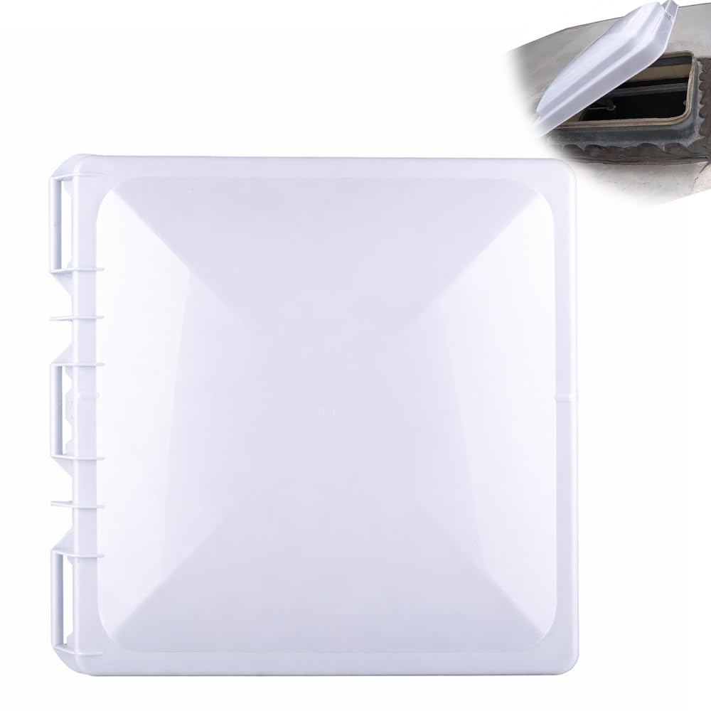 White 13" x 13" RV Roof Vent Cover Replacement I374