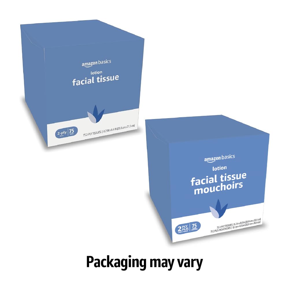 2-Ply Lotion Facial Tissues 300 Count 4 Boxes V494123