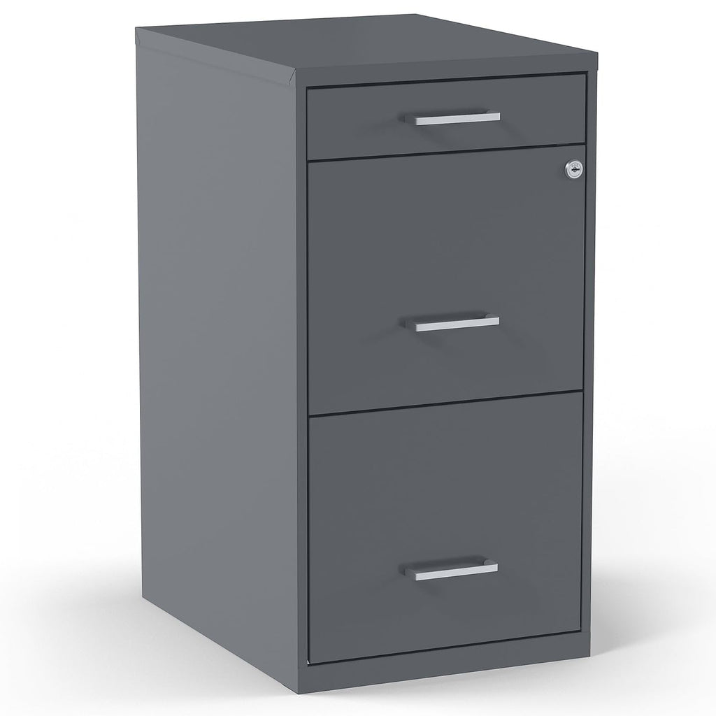 3 Drawer Letter Size Lockable File Cabinet B695
