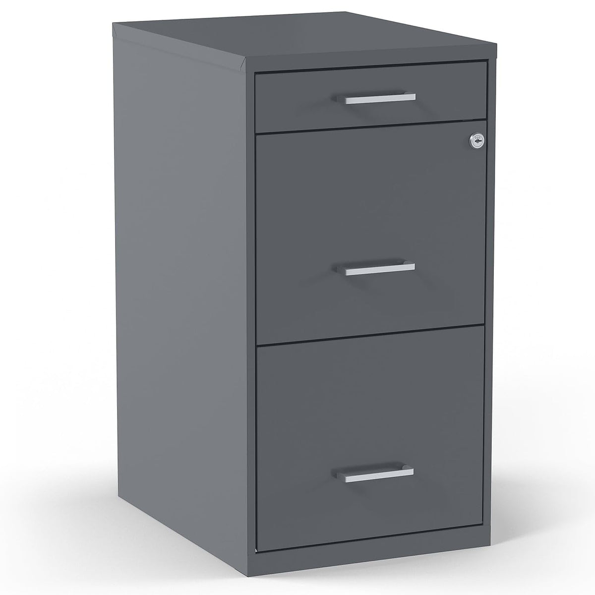 3 Drawer Letter Size Lockable File Cabinet B695
