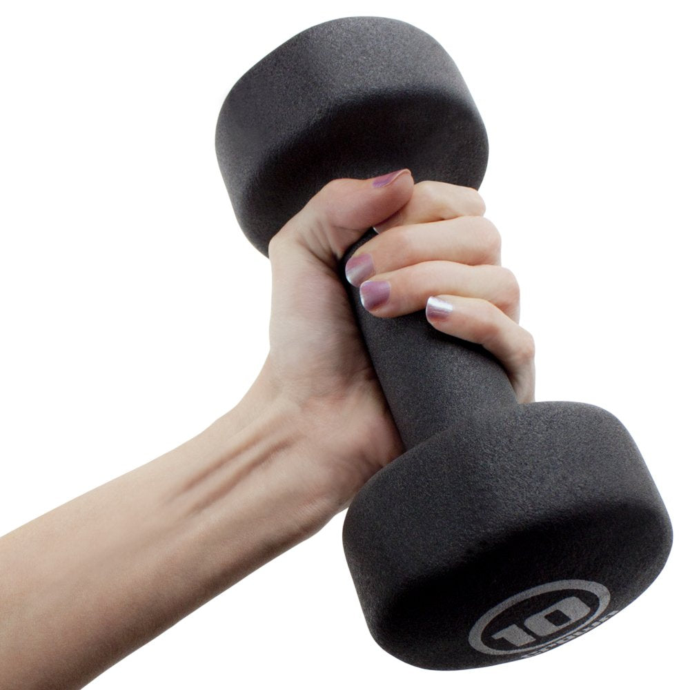 Neoprene Body Sculpting Hand Weights 10 LB Y422205