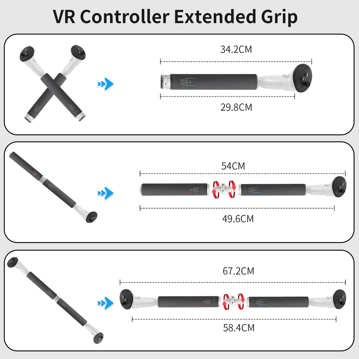 3 in 1 Handle Extension for Controller F8030