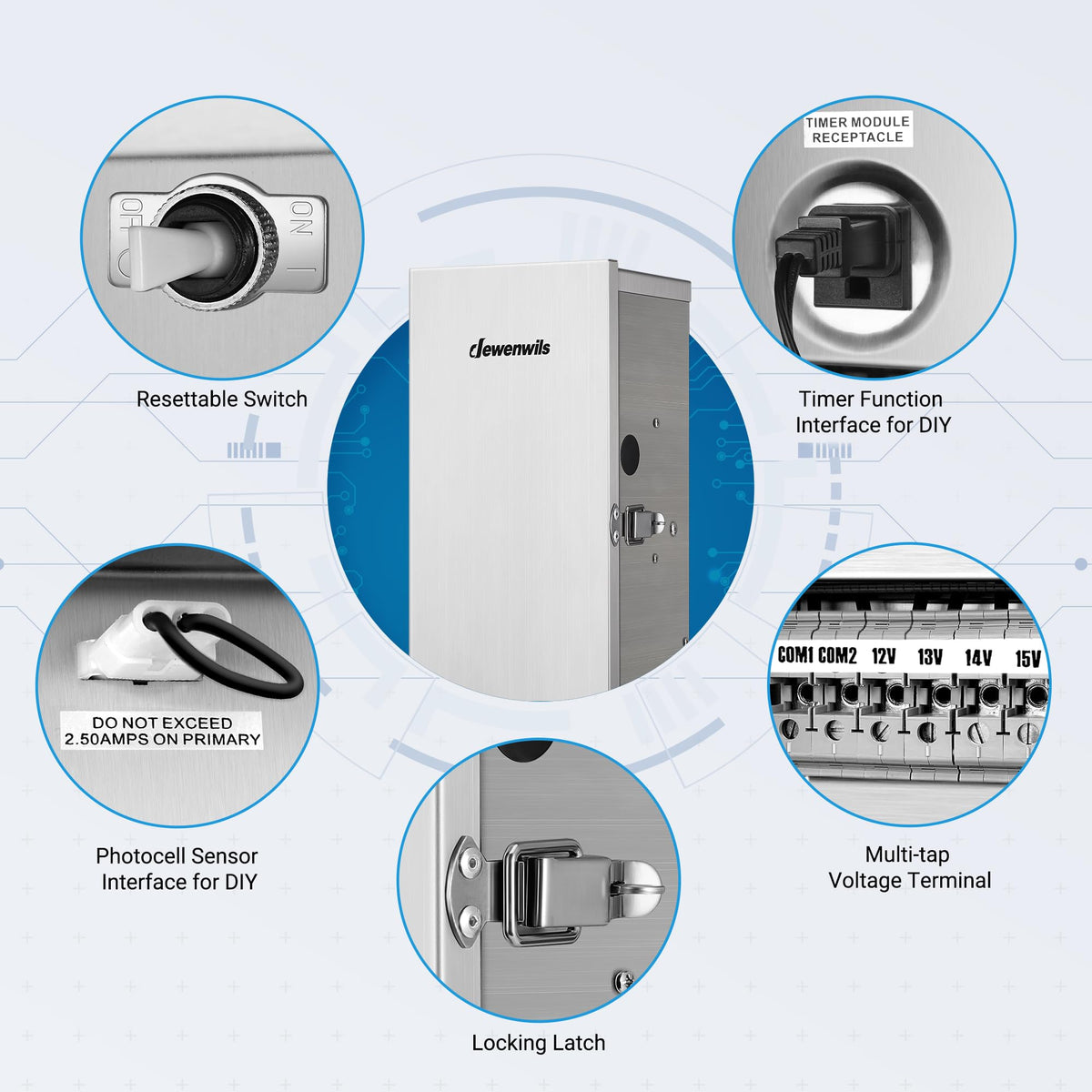 300W Low Voltage Transformer V6654