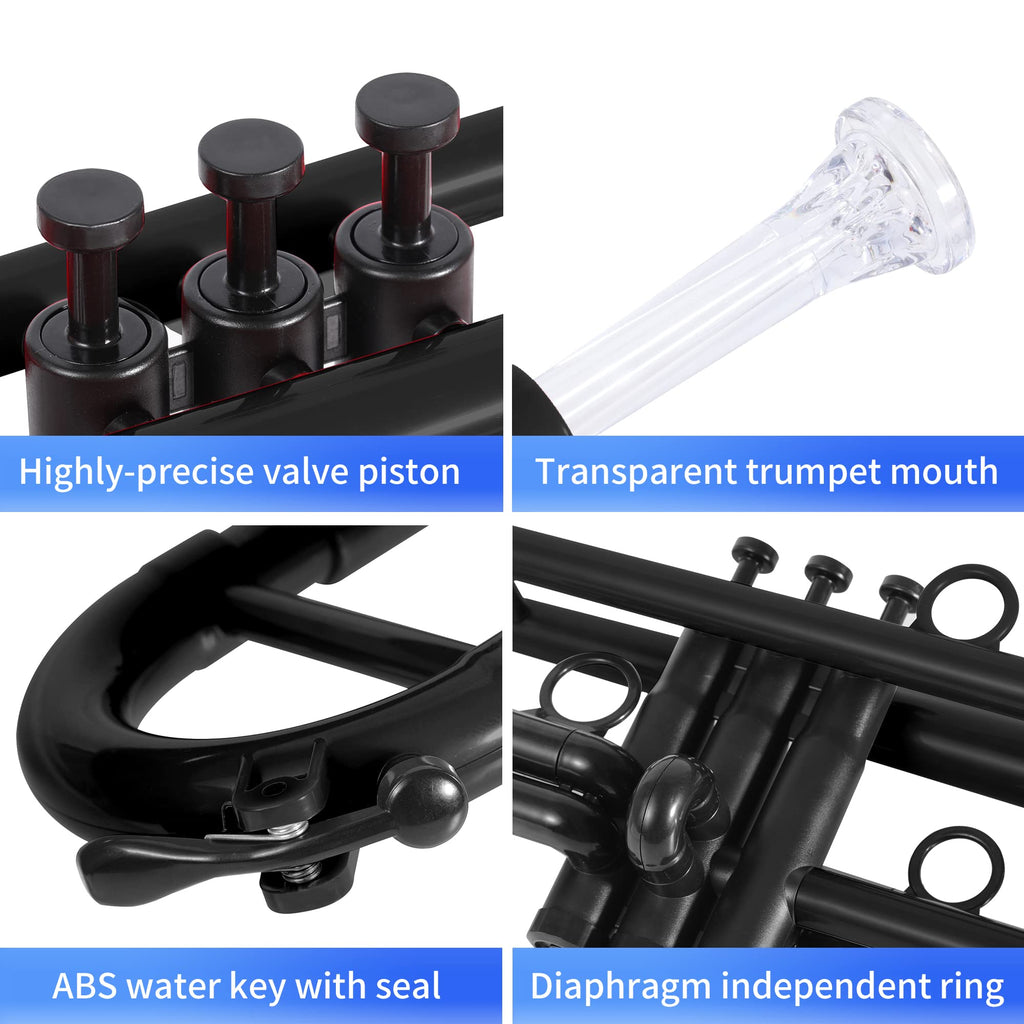 Plastic Trumpet Black L783116