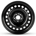 16 Inch Painted Black Car Wheel W3283