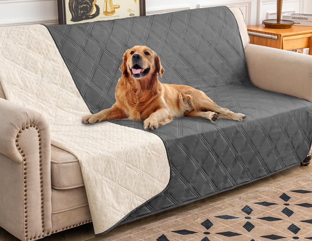 Waterproof Dog Bed Cover Pet Blanket with Anti-Slip Back L739020