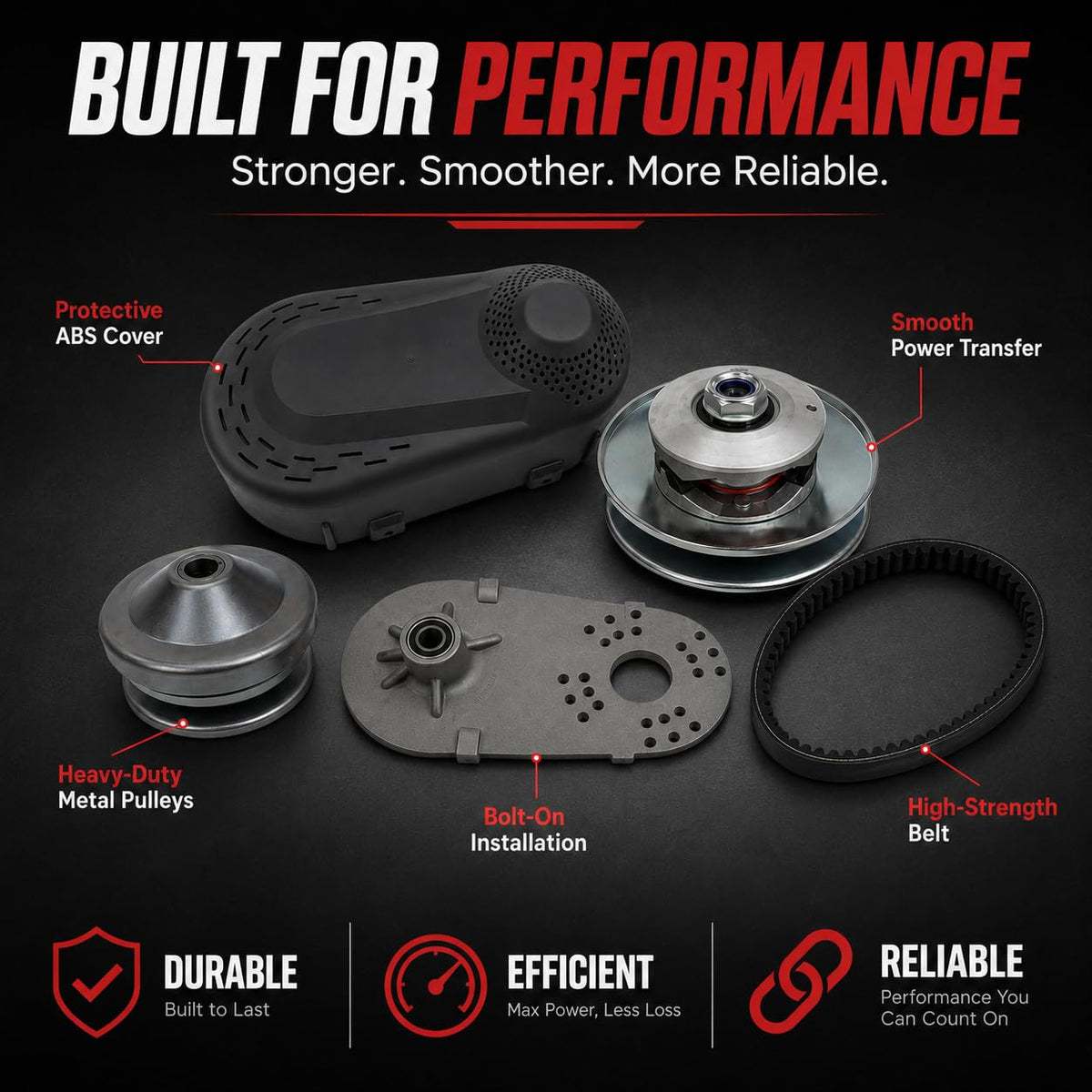 3/4” 10T #40/41/420 Chain Torque Converter Kit X22677
