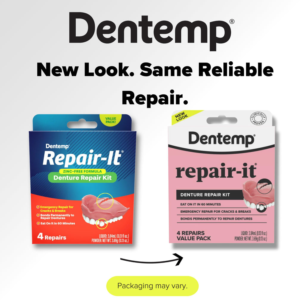 Denture Repair Kit 1 Pack 4 Count X684