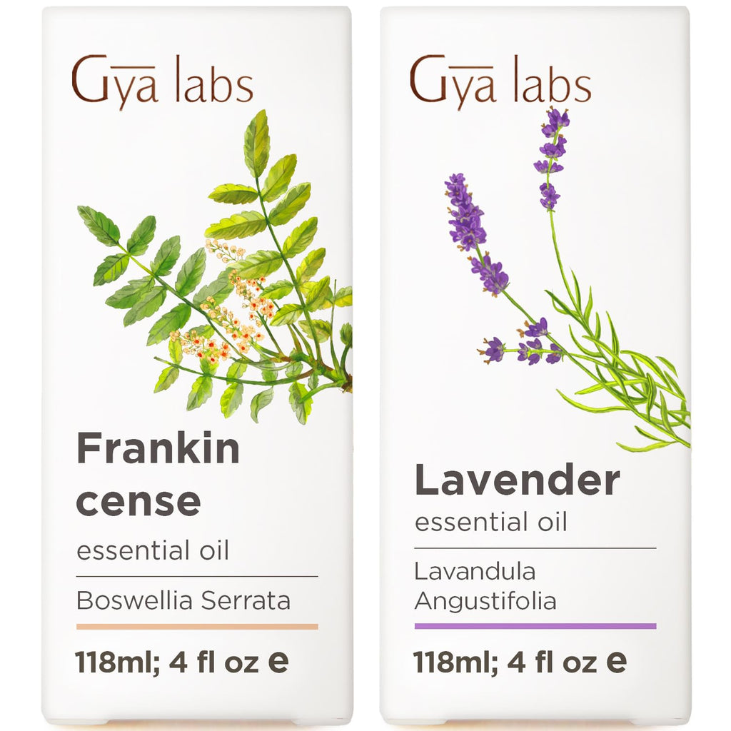 Frankincense & Lavender Essential Oil Set 2x4 Fl Oz T75489