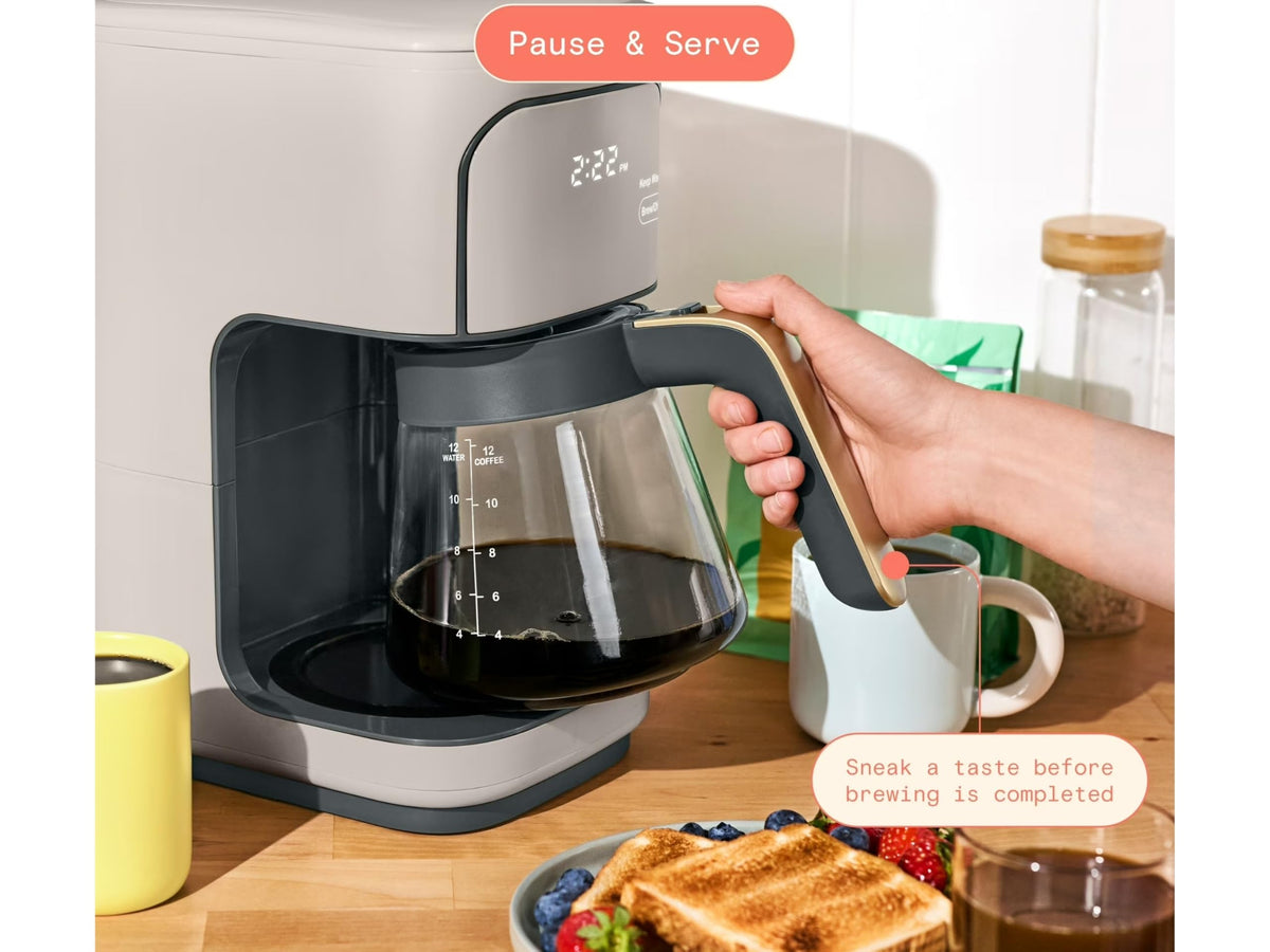 12-Cup Programmable Coffee Maker with Glass Carafe L677120