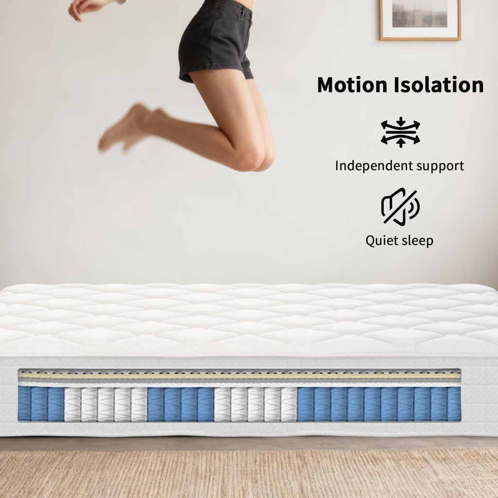 14 Inch Full Size Hybrid Memory Foam Mattress T987431