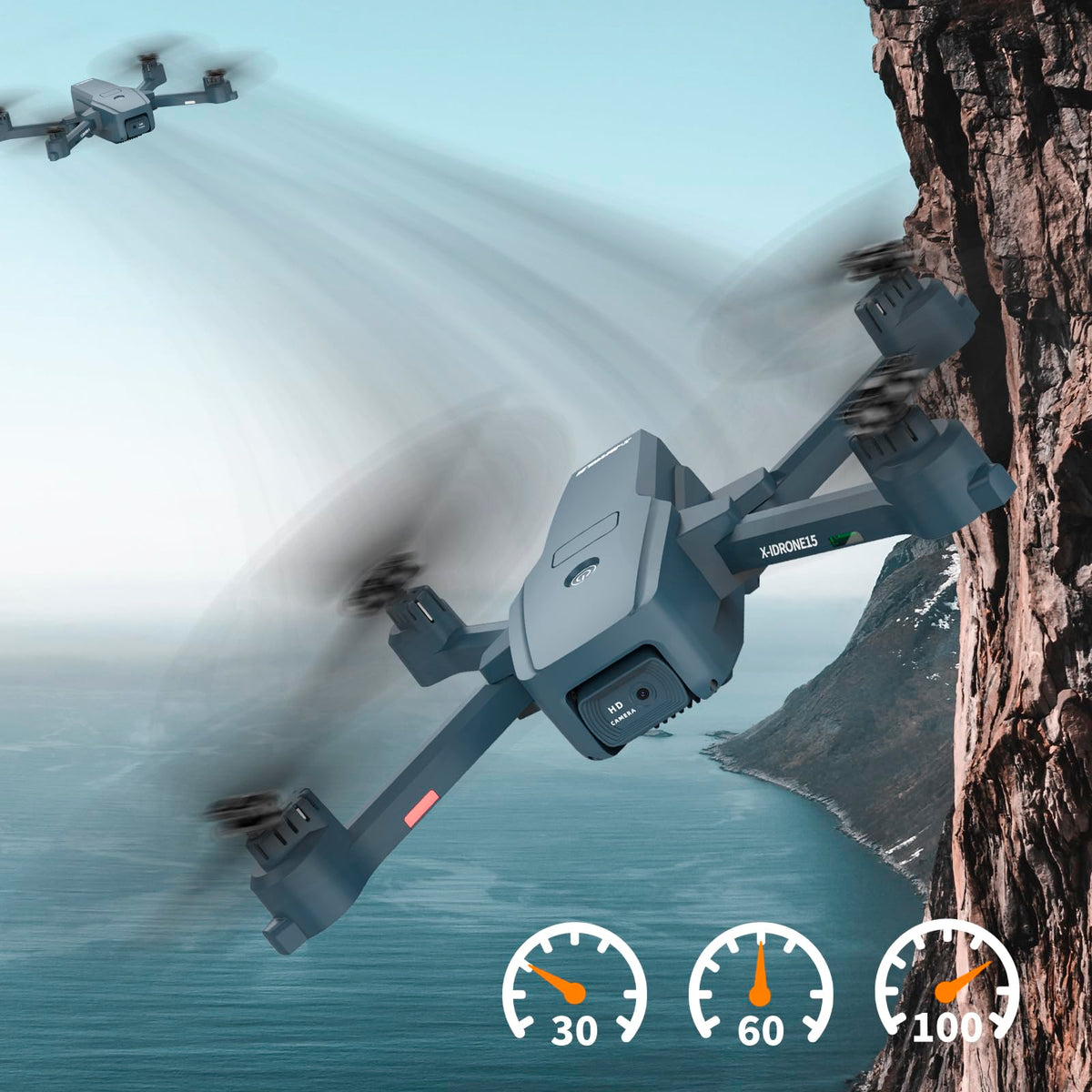 Camera Drone with Adjustable Lens U138441