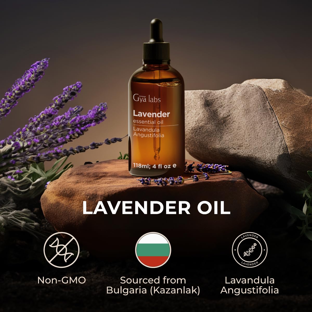 Frankincense & Lavender Essential Oil Set 2x4 Fl Oz T75489