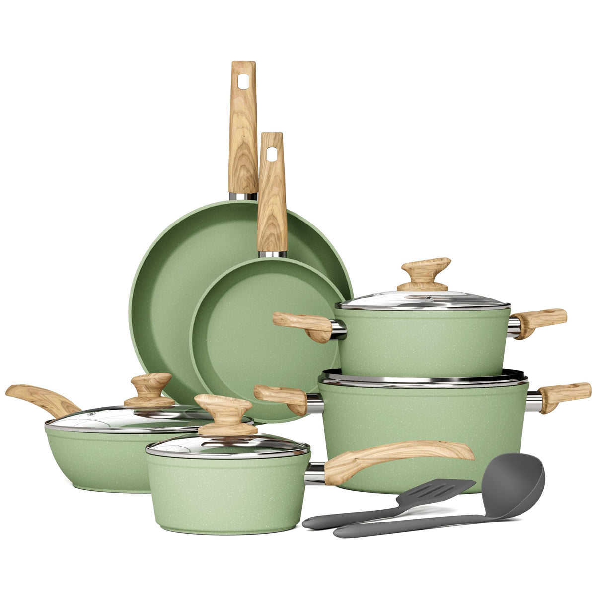 12 Piece Nonstick Cookware Set L47793