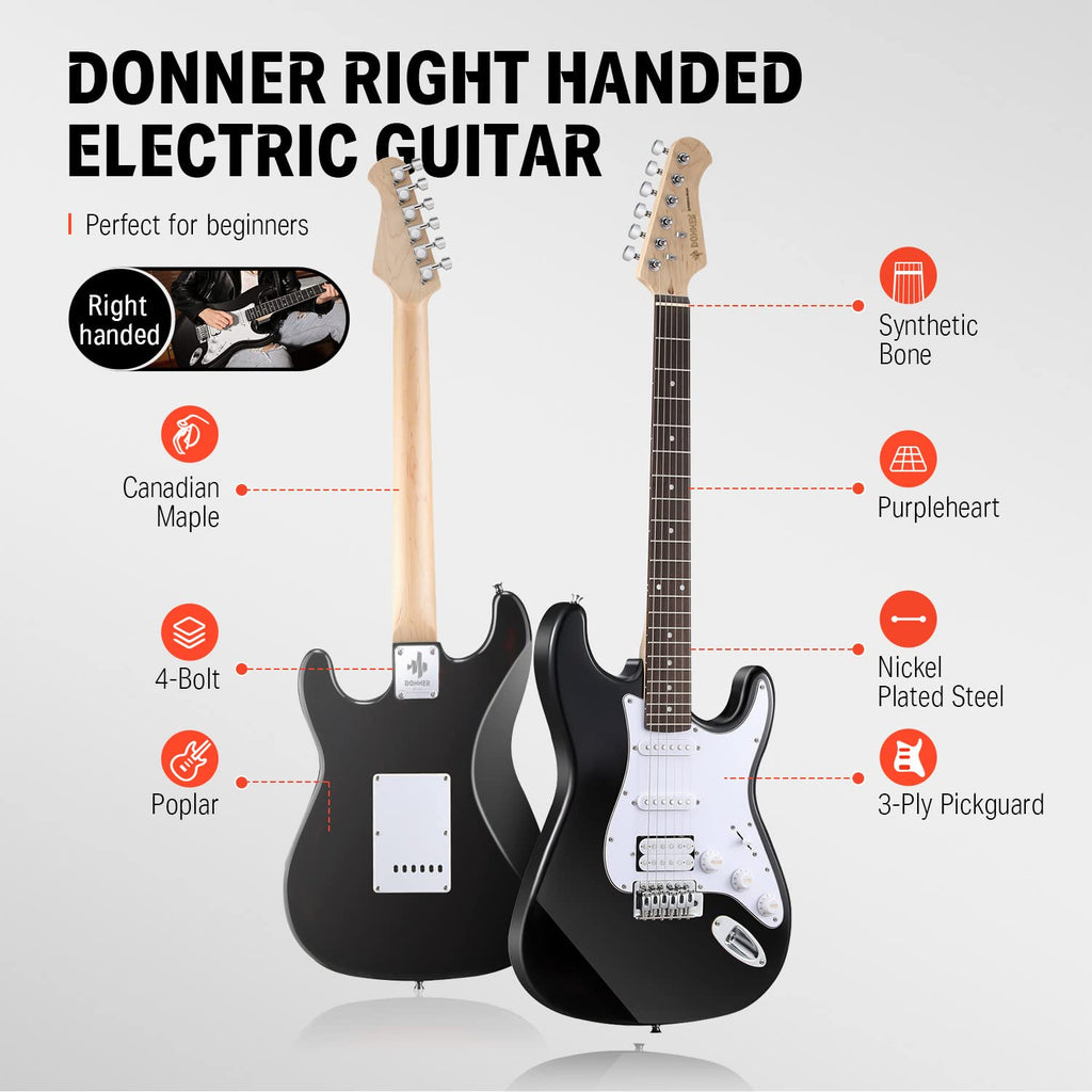 39 Inch Electric Guitar Beginner Kit T70658
