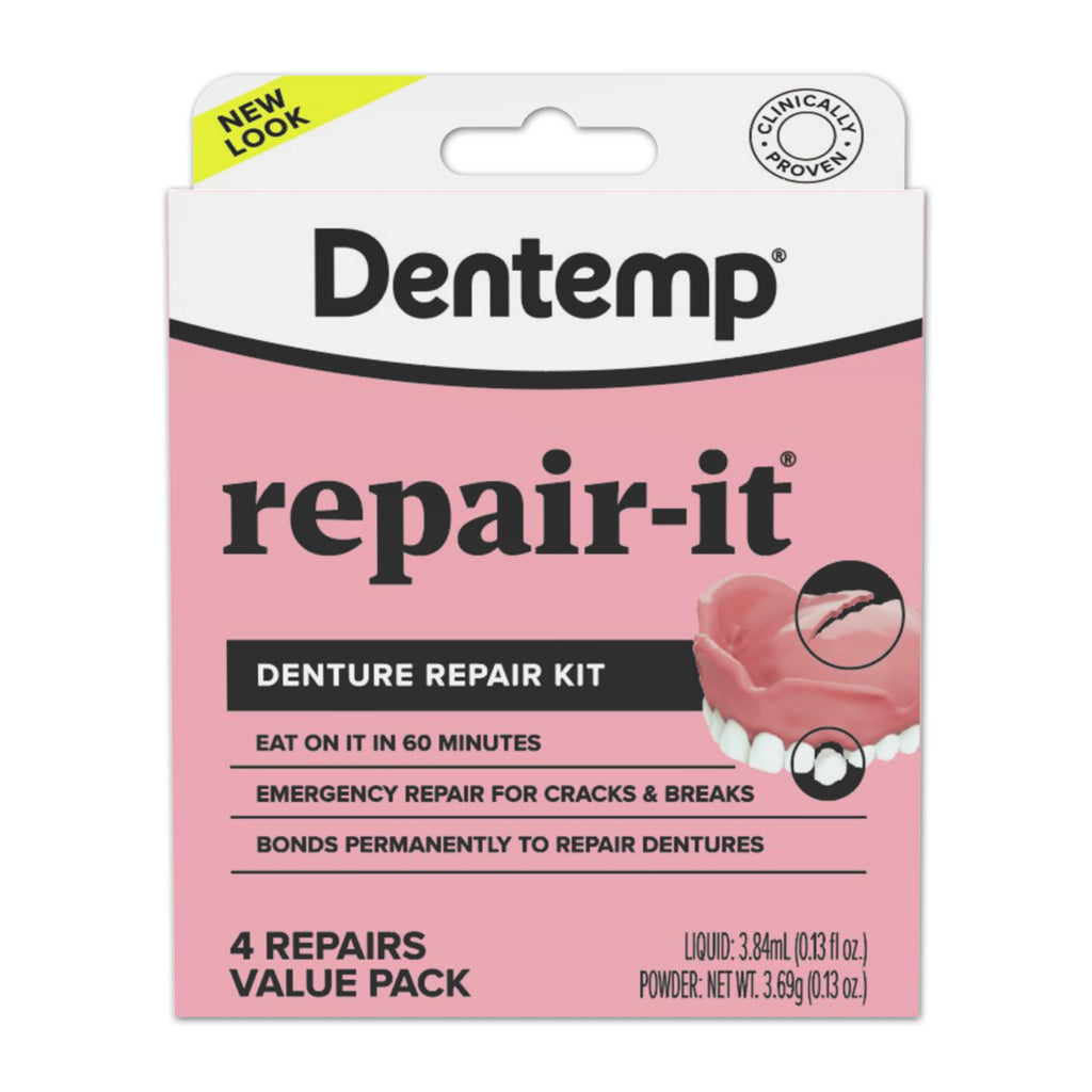 Denture Repair Kit 1 Pack 4 Count X684