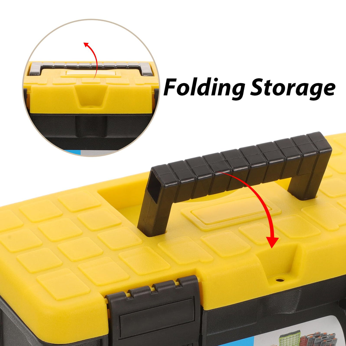 10 Inch Plastic Tool Box Organizer F121629