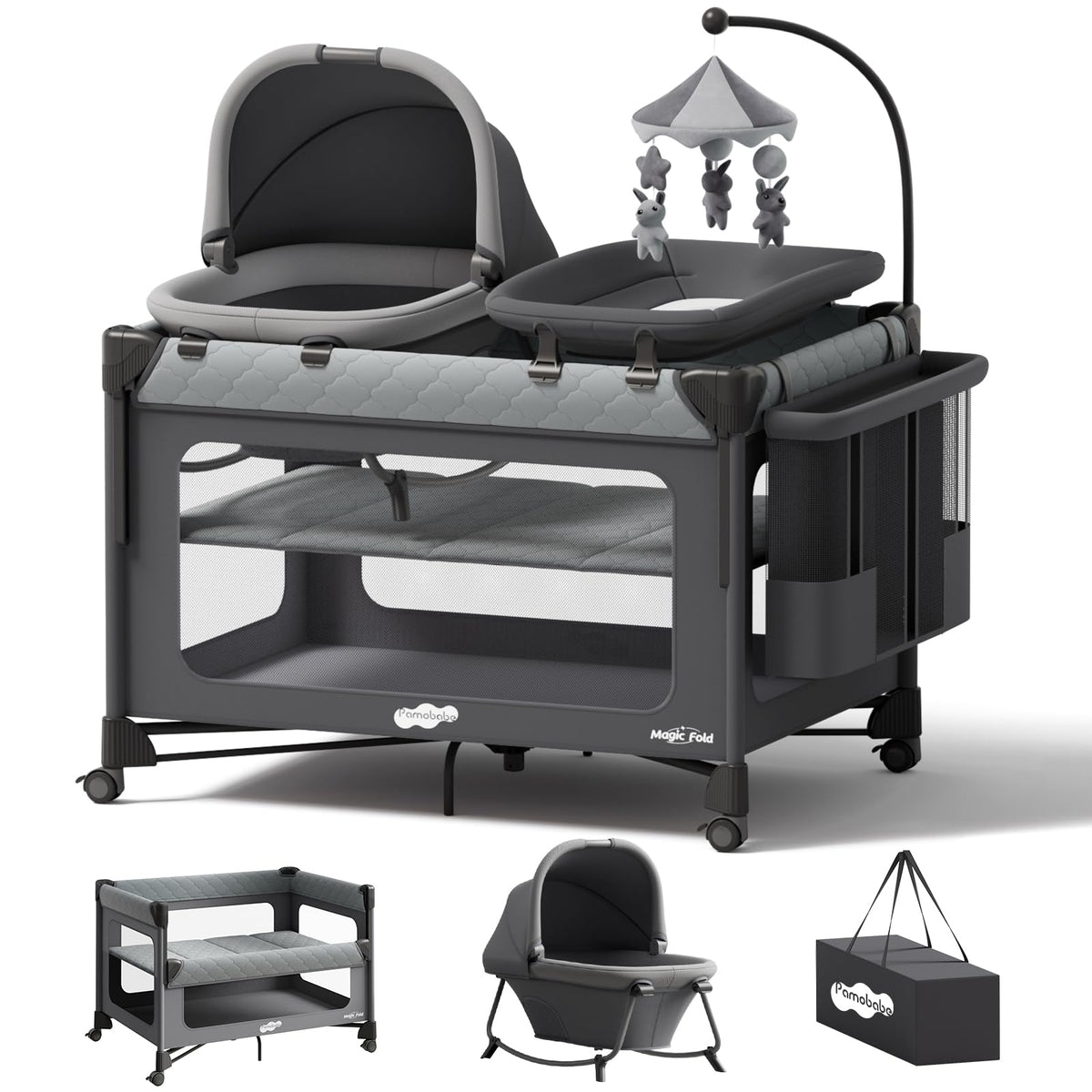 7 in 1 Pack and Play with Bassinet K72796