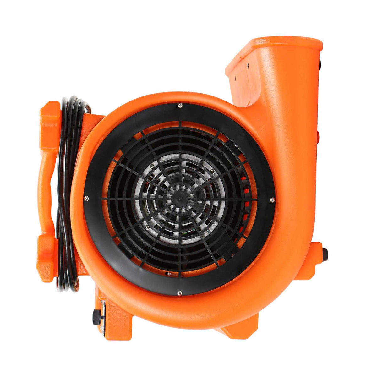 6pk 3 Speed 1 HP Orange Stackable Air Mover Floor Fan Z54947