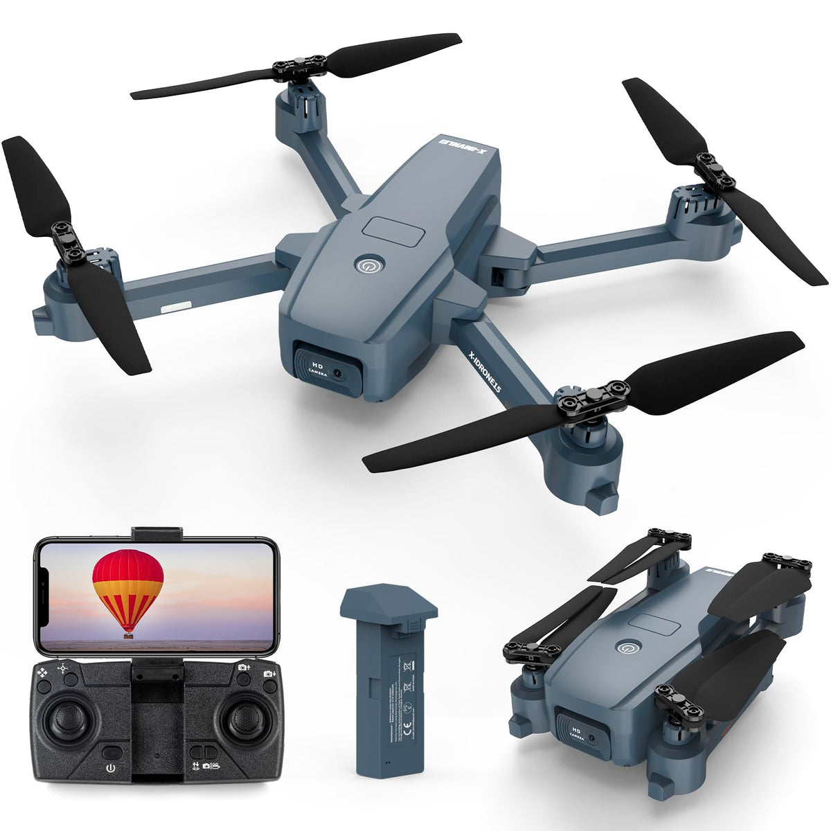 Camera Drone with Adjustable Lens U138441