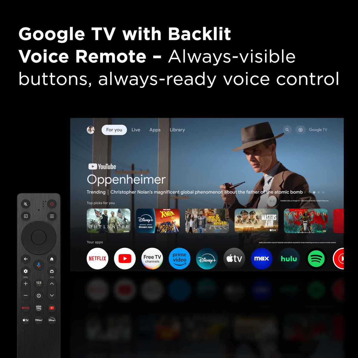 55" 4K QLED Google TV Q562538