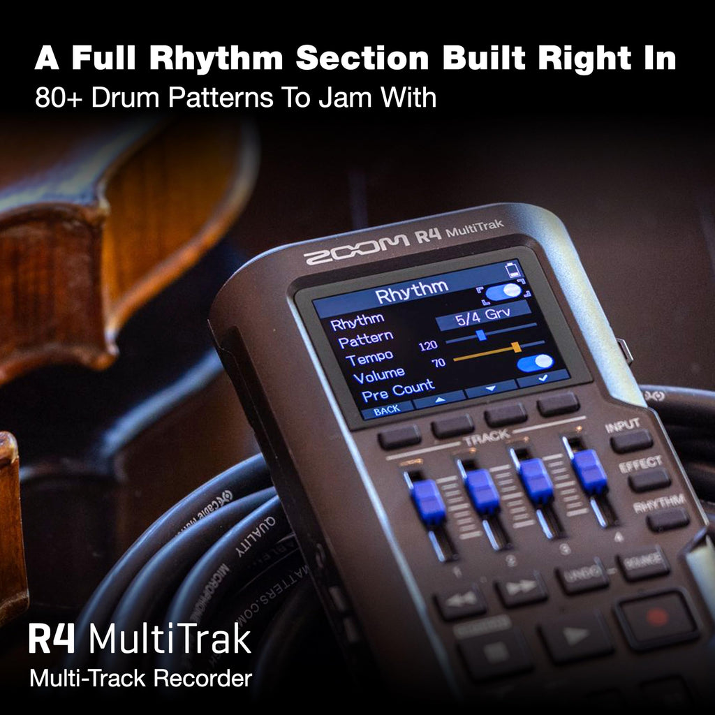 Multi-Track Recorder with 2 XLR/TRS Combo Inputs T865974