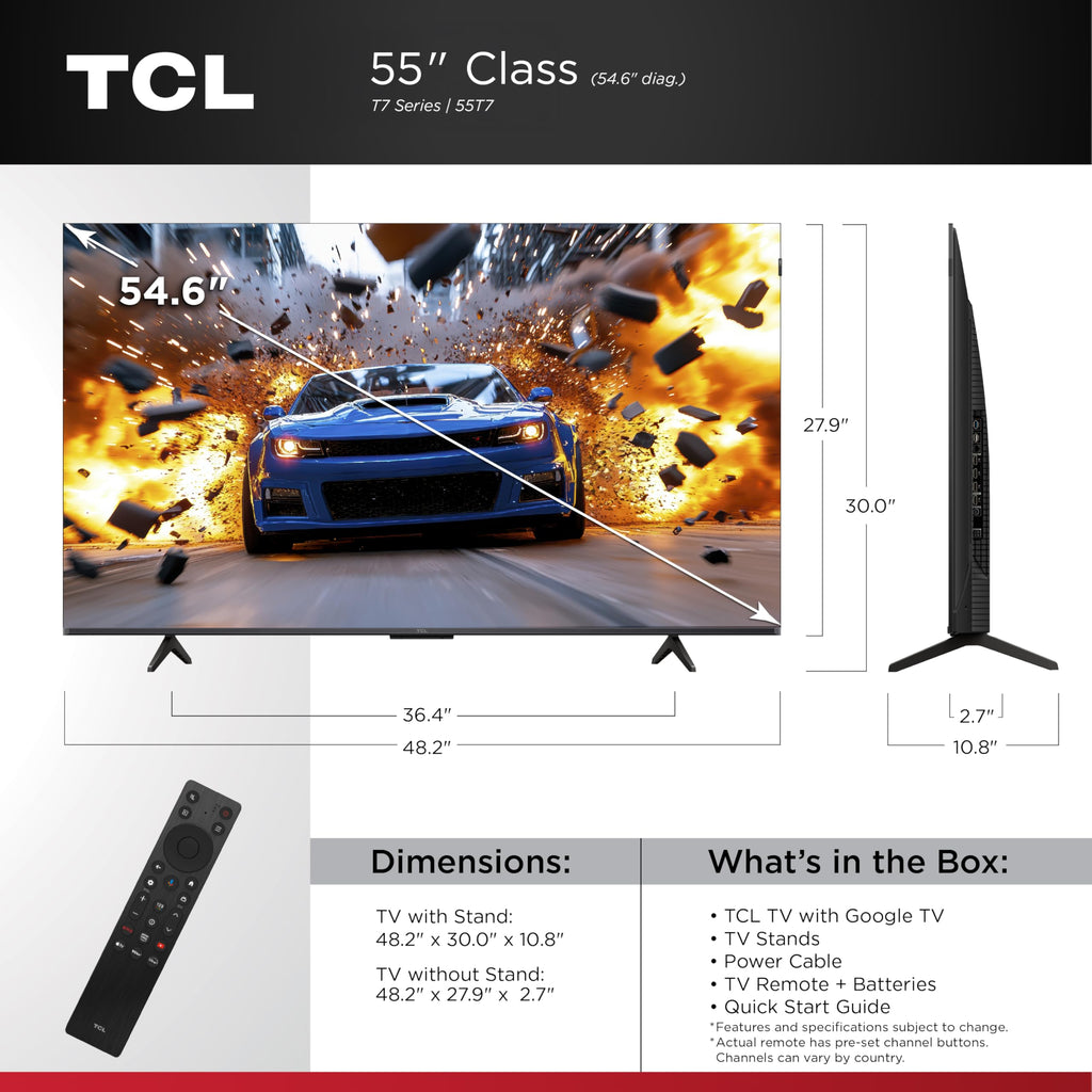 55" 4K QLED Google TV Q562538