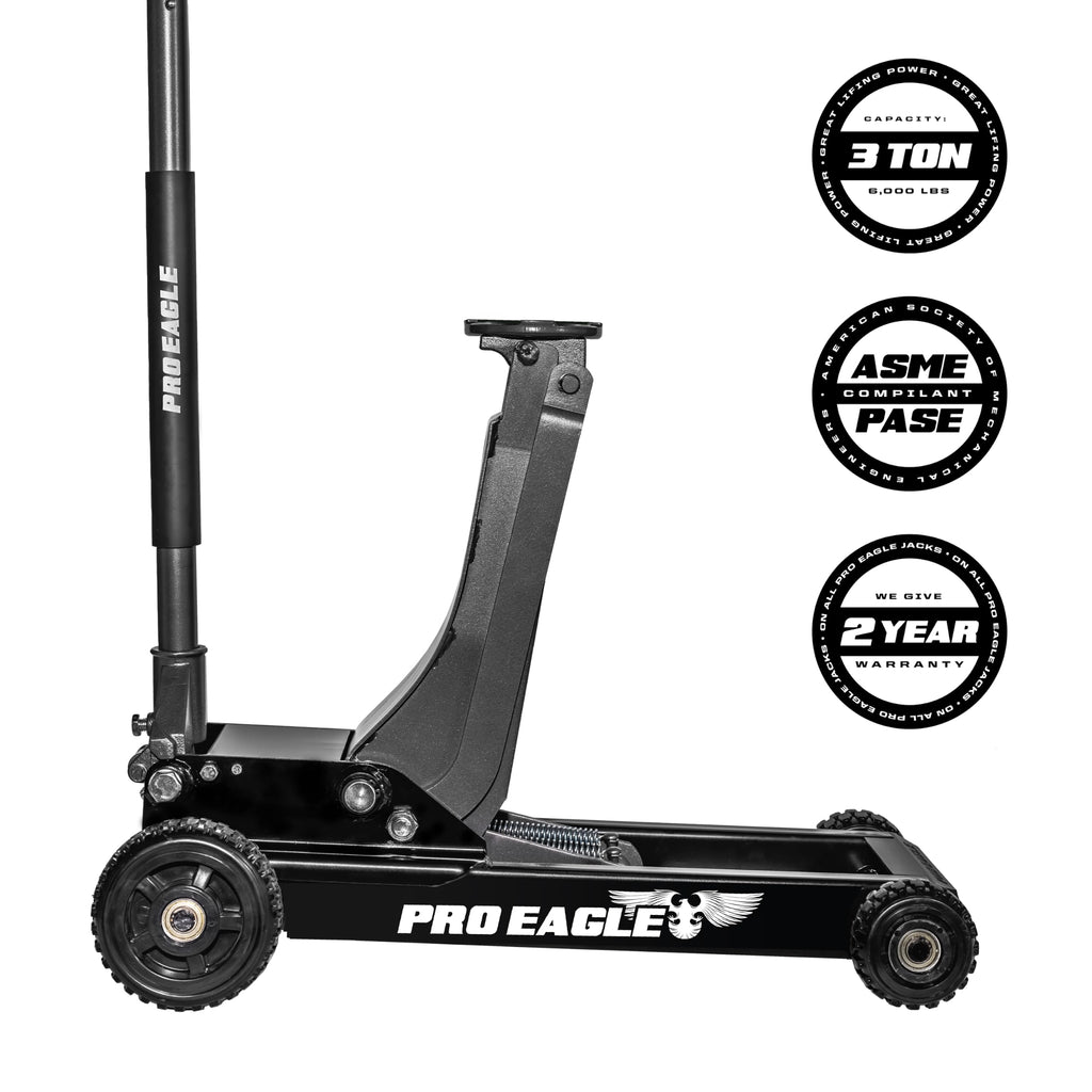 3 Ton Heavy Duty Steel Hydraulic Floor Jack F14363