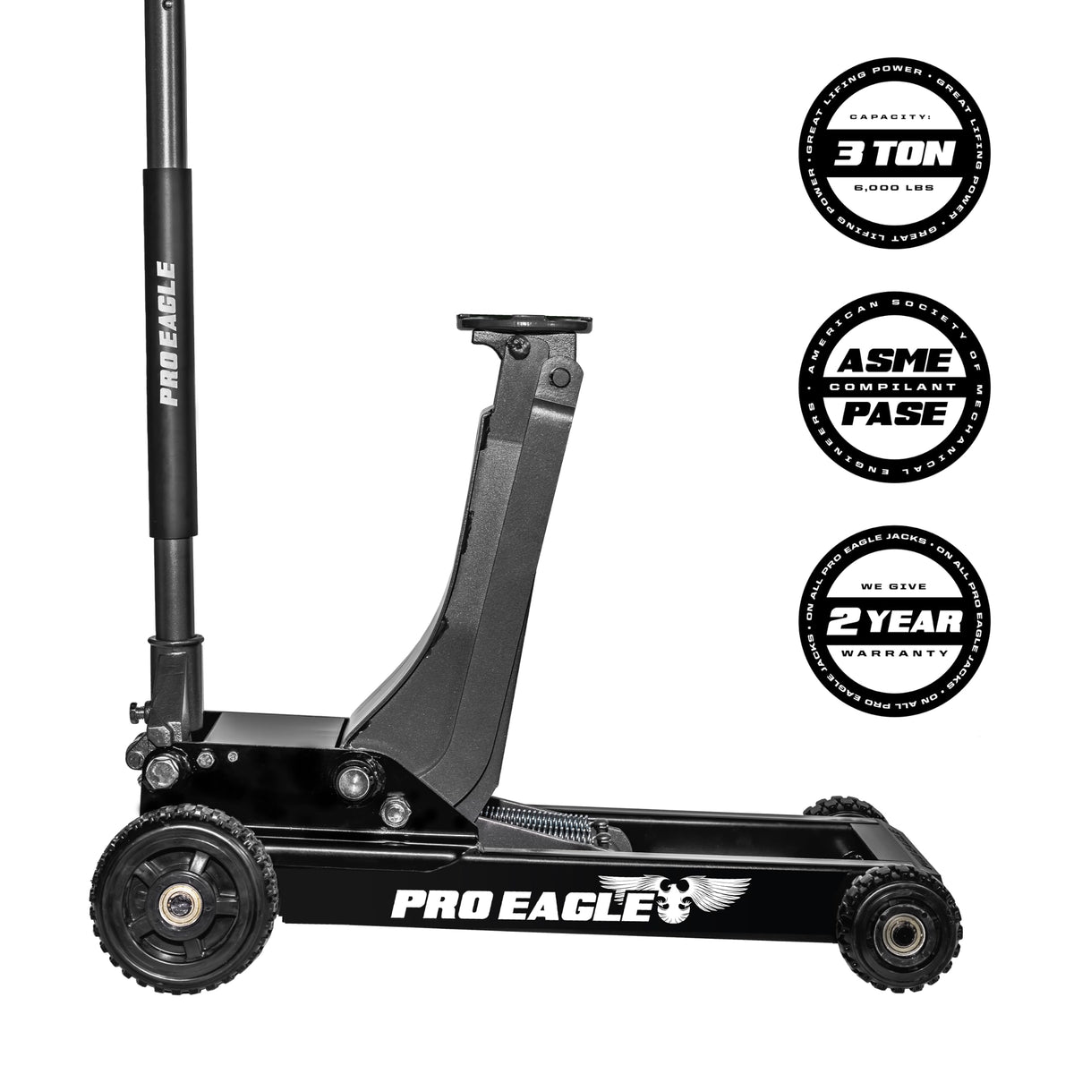 3 Ton Heavy Duty Steel Hydraulic Floor Jack F14363