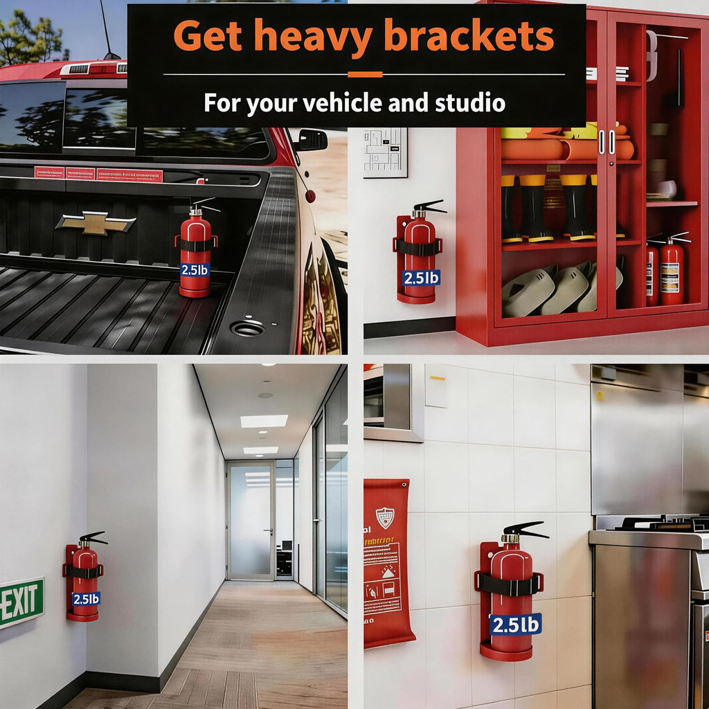 2.5LB Fire Extinguisher Wall Mount Bracket V739791