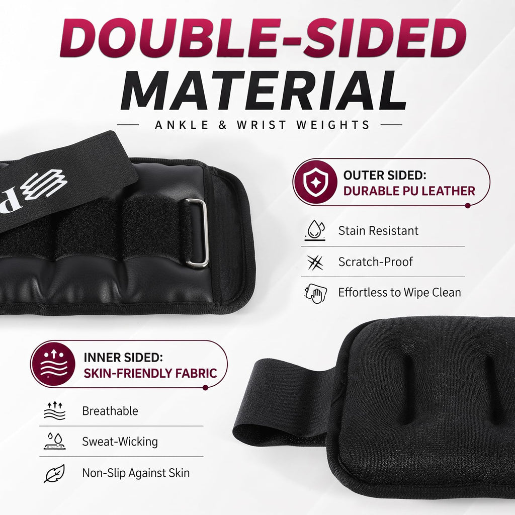 Ankle & Wrist Weights PU Leather P589164