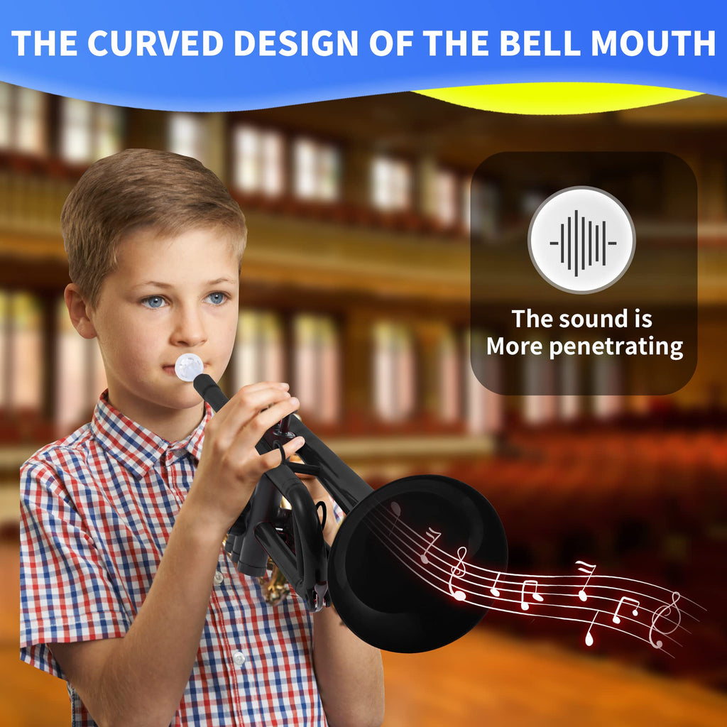 Plastic Trumpet Black L783116