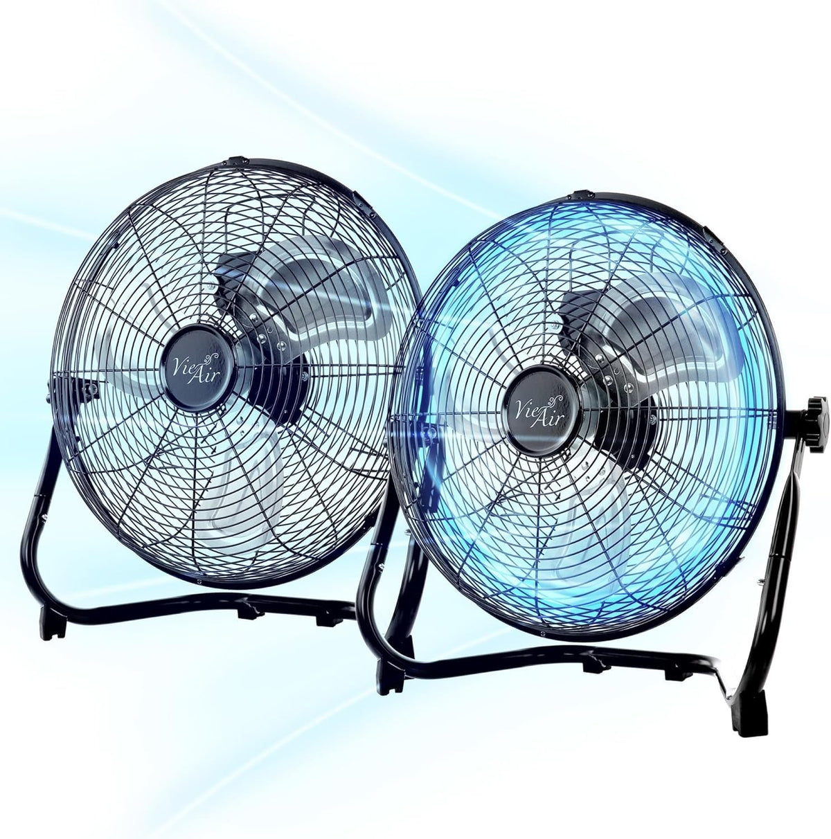 20 Inch Tilting 3-Speed Metal Floor Fan K50966