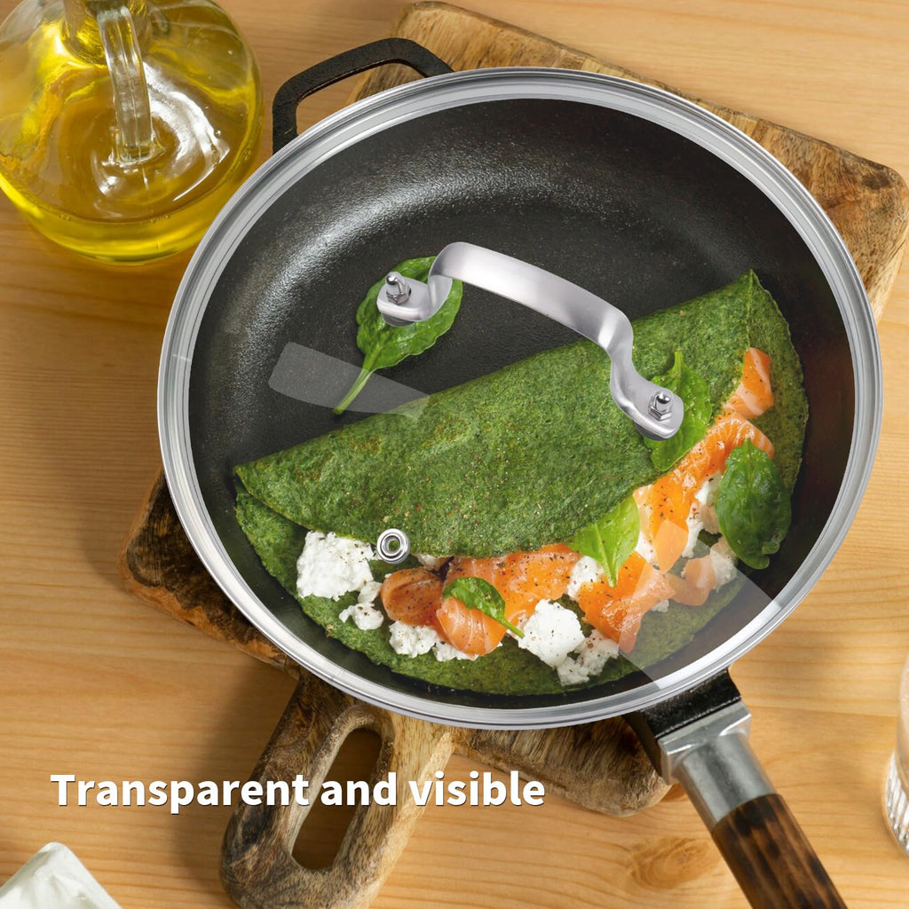 10" Tempered Glass Pan Lid with Steam Vent S50739