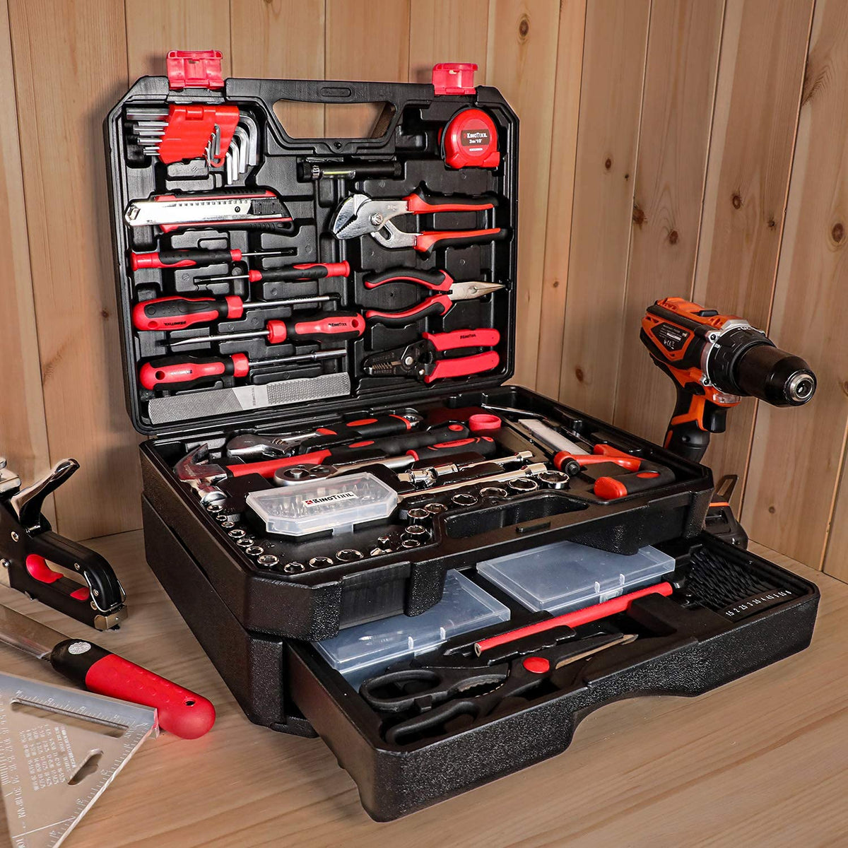 325 Piece Home Repair Tool Kit with Storage Case Z677
