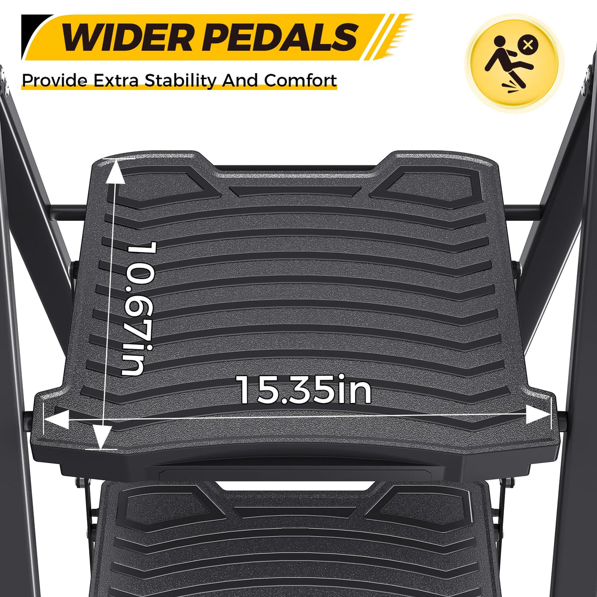 2 Folding Steel Step Ladder with Handrail X985776