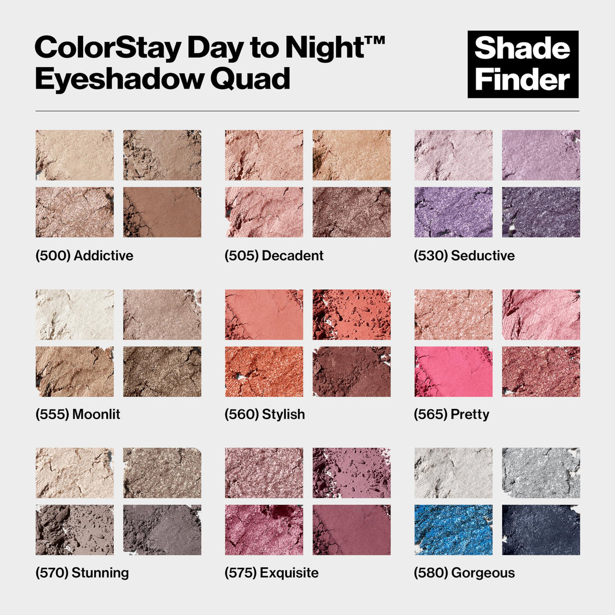 ColorStay Day to Night Eyeshadow Quad 0.16 oz A2346