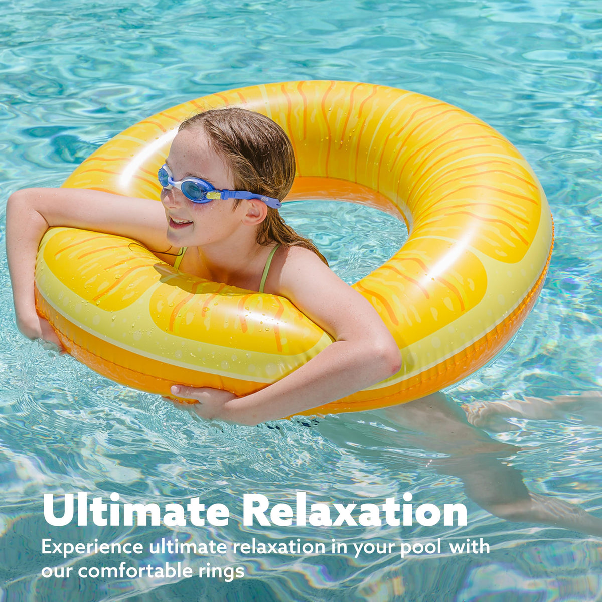 4 Pack Inflatable Pool Floats Y49149