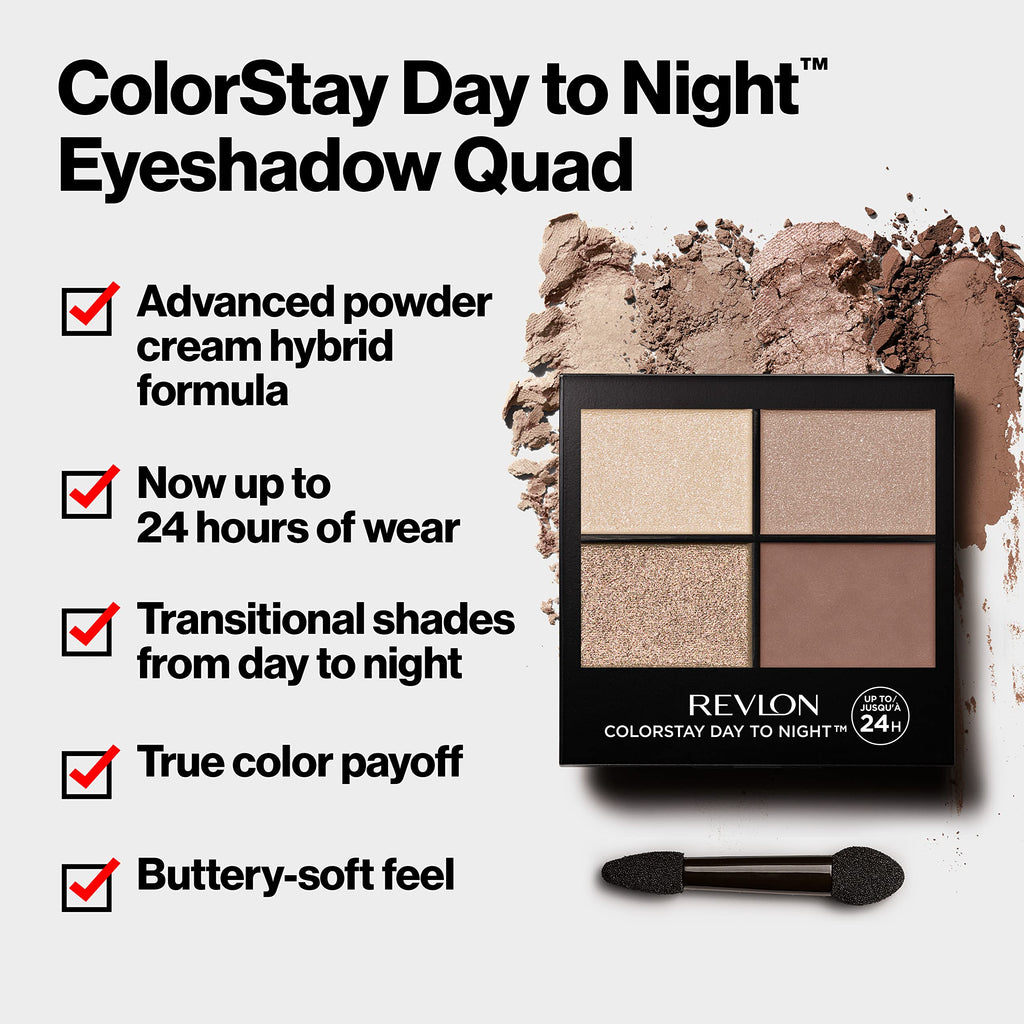 ColorStay Day to Night Eyeshadow Quad 0.16 oz A2346